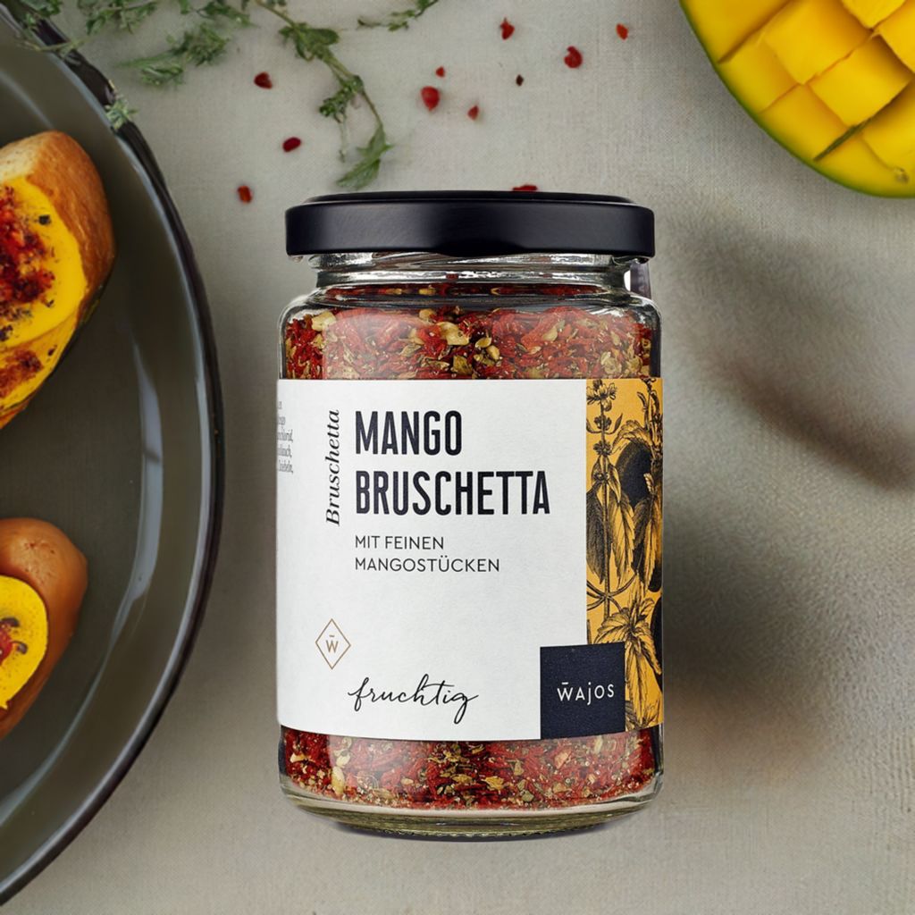 Mango Bruschetta 90g Glas