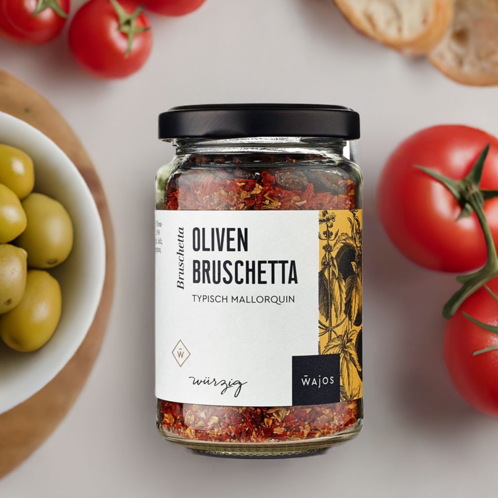 Oliven Bruschetta 80g Glas
