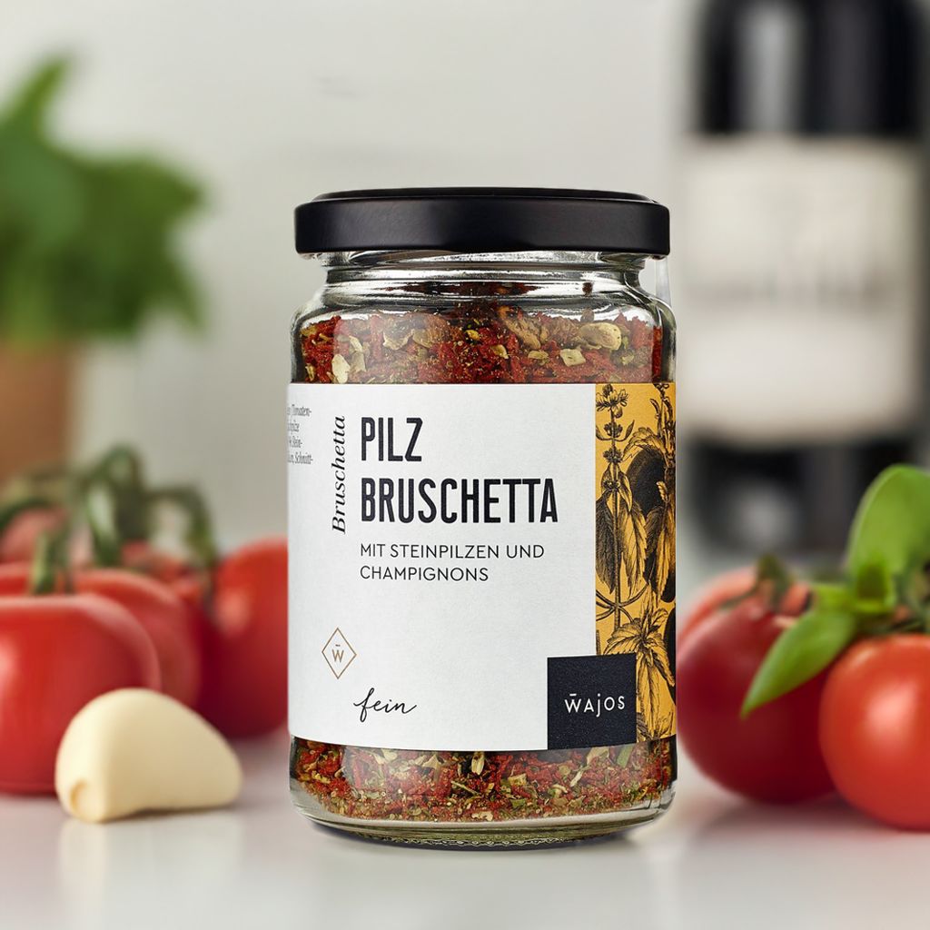 Pilz Bruschetta 75g Glas