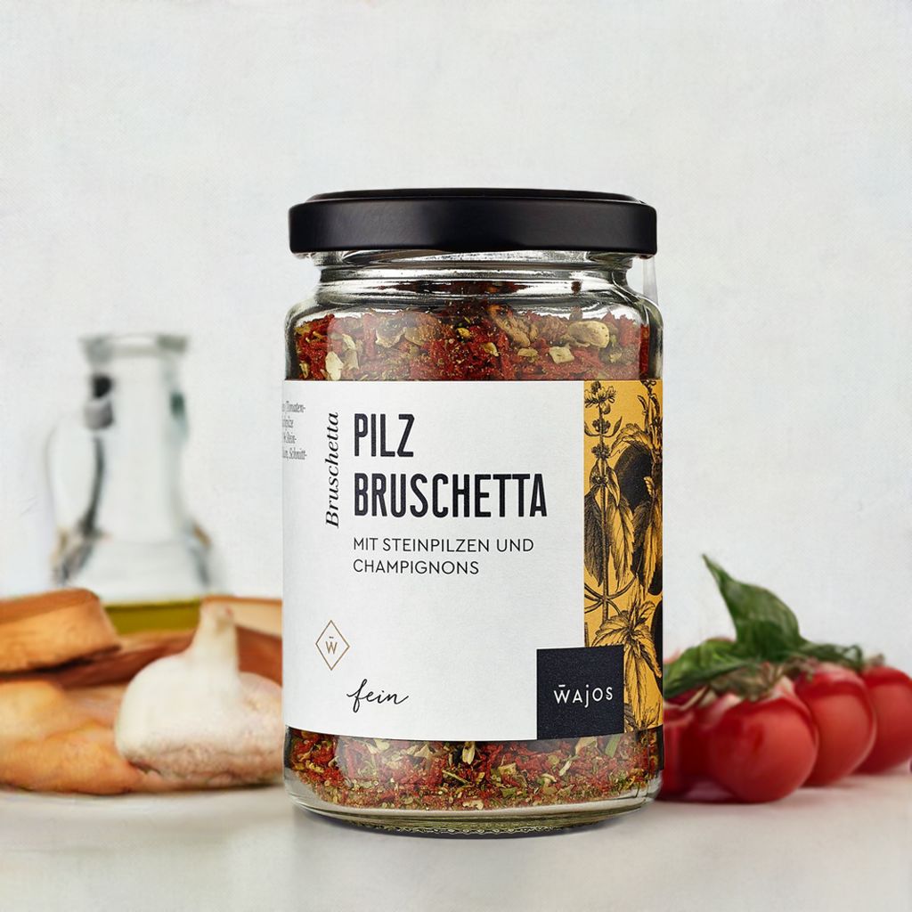 Pilz Bruschetta 75g Glas