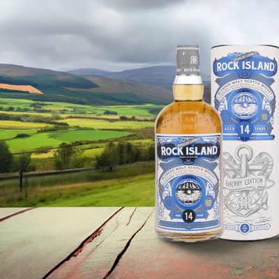 Rock Island Sherry 14 Y.O. Island Blended Malt in GP 46.8% 0.7l