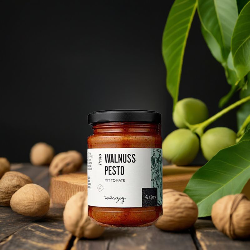 Walnuss Pesto mit Tomate 175g