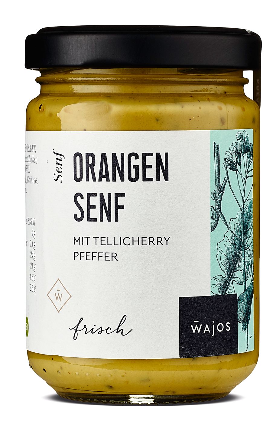 Wajos – Orangen-Senf mit Tellicherry Pfeffer