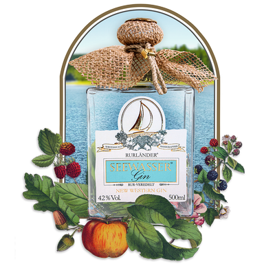 Rurländer Seewasser Gin 0,5L/42% Vol.