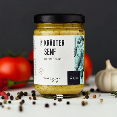 Wajos – Kräuter Senf 140ml