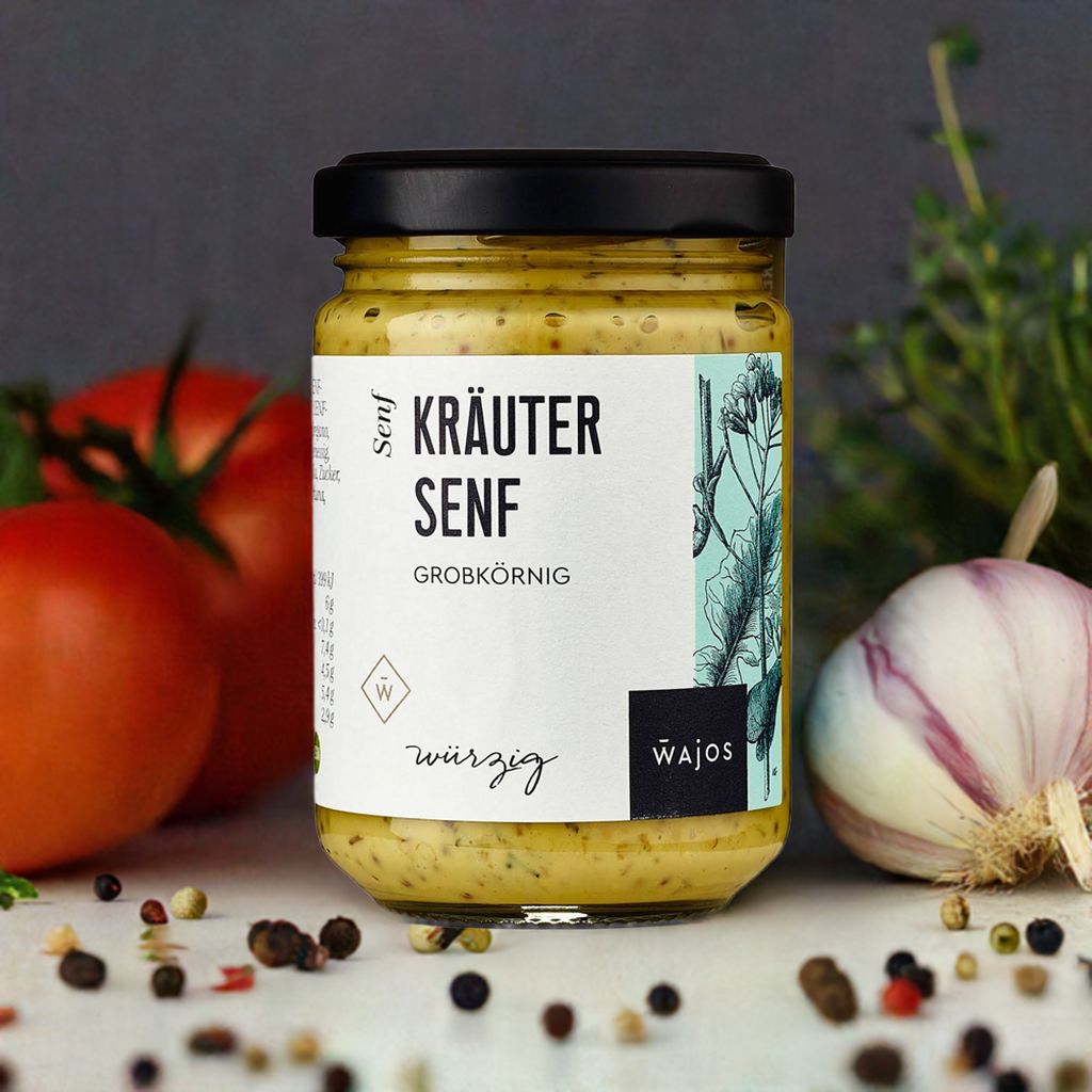Wajos – Kräuter Senf 140ml