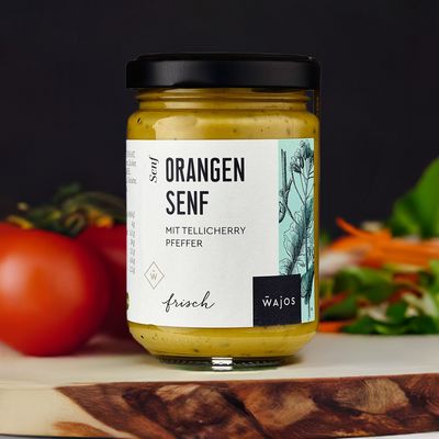 Wajos – Orangen-Senf mit Tellicherry Pfeffer