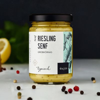 Wajos – Riesling Senf 140ml (alc. 0,8% vol)