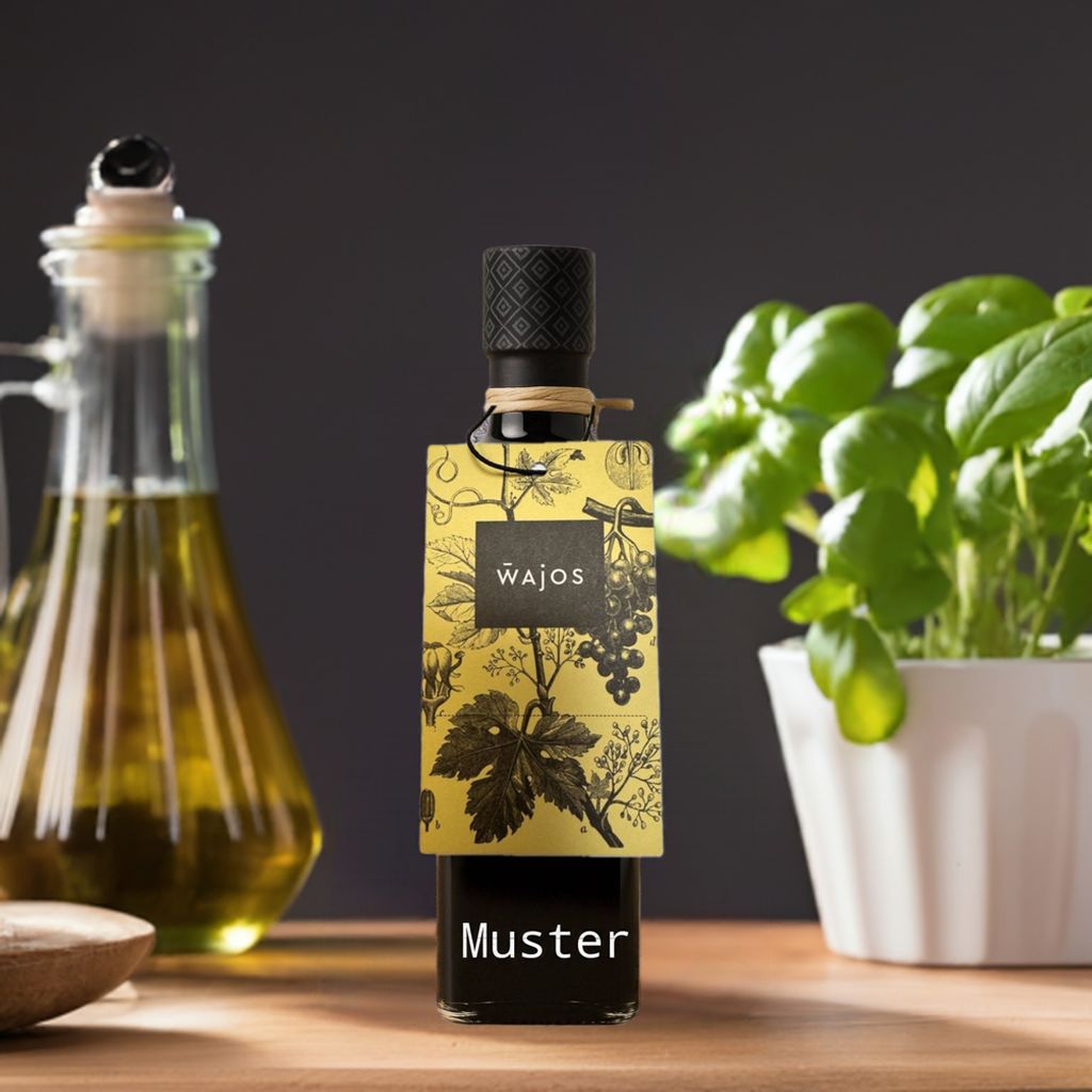 Zitrone-Basilikum Crema - Essigzubereitung (3% Säure) 250ml