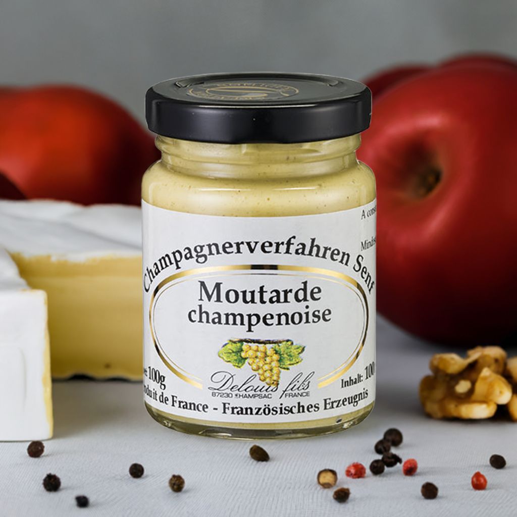 Delouis – Senf mit Champagne Wein 100g