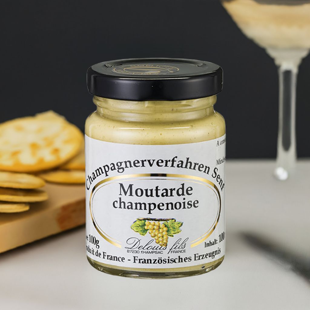 Delouis – Senf mit Champagne Wein 100g