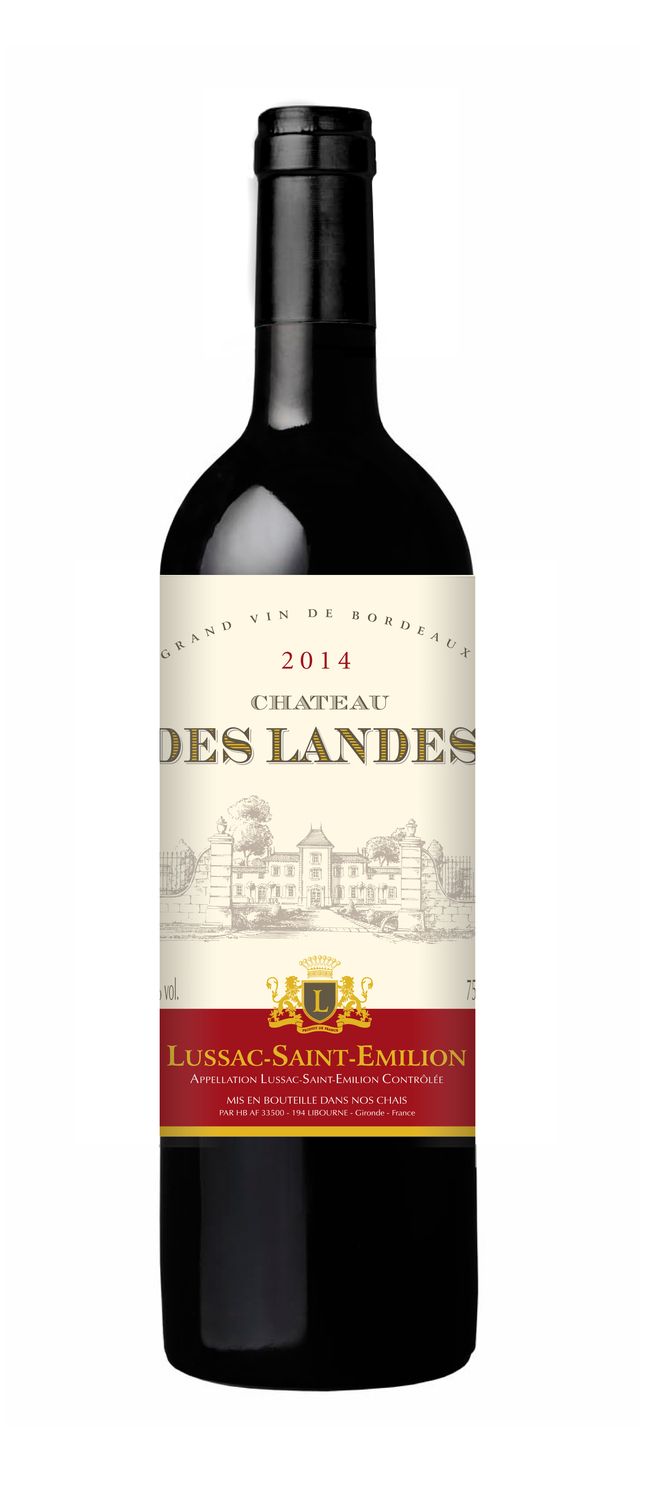 Chateau des Landes Lussac St. Emilion 2014