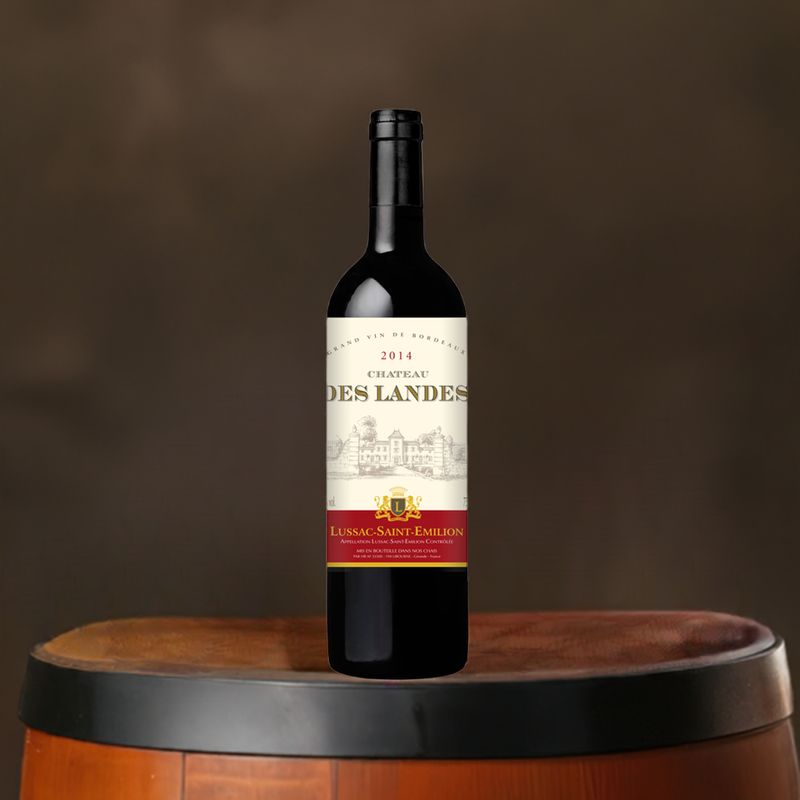 Chateau des Landes Lussac St. Emilion 2014