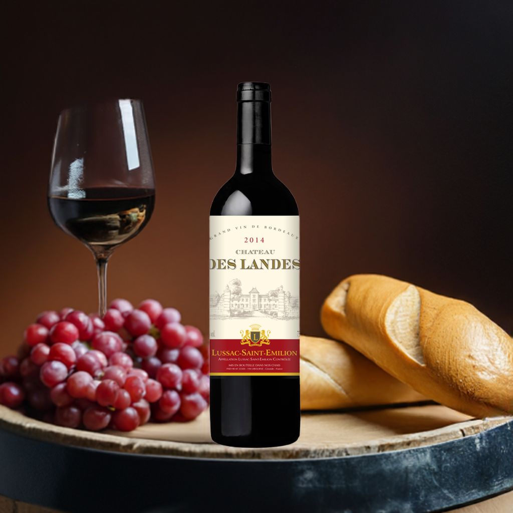 Chateau des Landes Lussac St. Emilion 2014