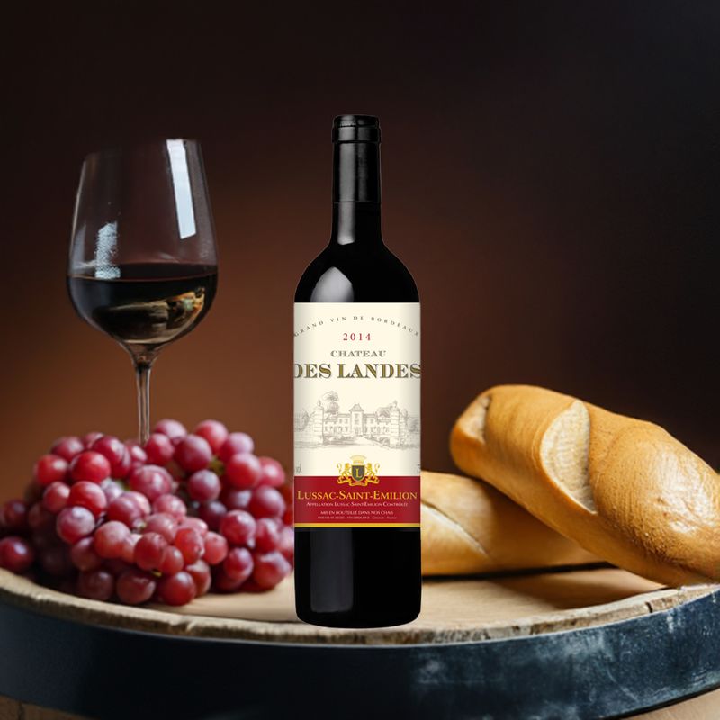 Chateau des Landes Lussac St. Emilion 2014