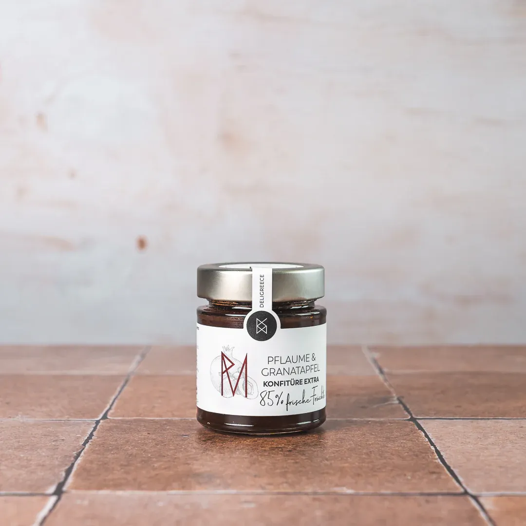 Pflaume - Granatapfel Marmelade 85%
