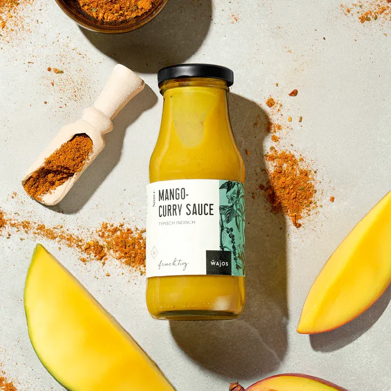 Mango-Curry Sauce typisch indisch 245 g