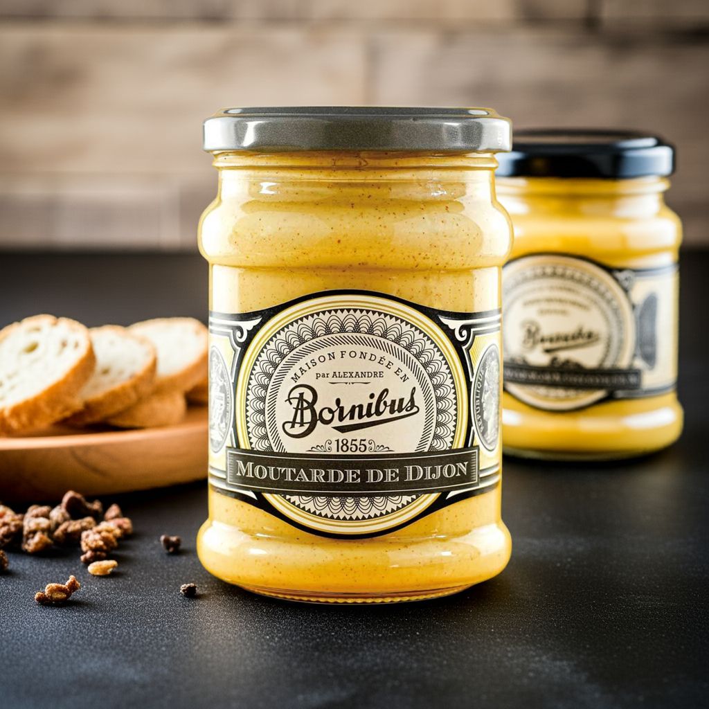 Bornibus - Dijon Senf 250g Glas