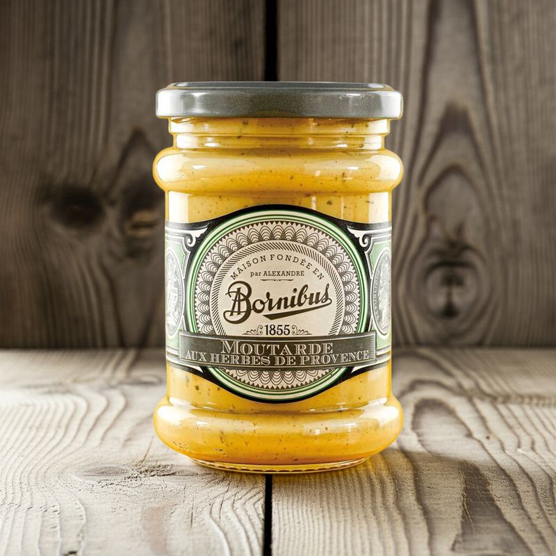 BORNIBUS – Senf mit Kräutern der Provence 250 g