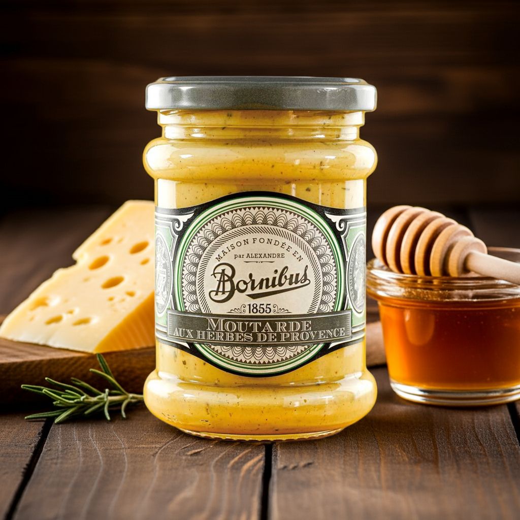 BORNIBUS – Honig Senf 270 g aus Frankreich