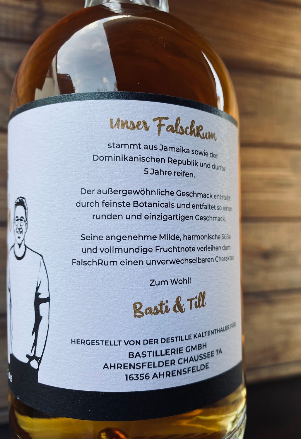 Bastillerie - Falscher Rum 500ml, 40,6% vol.