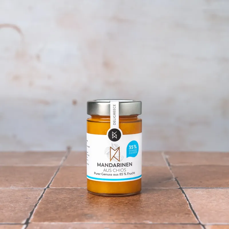 MANDARINEN Aufstrich 85% Frucht - 35% weniger Zucker