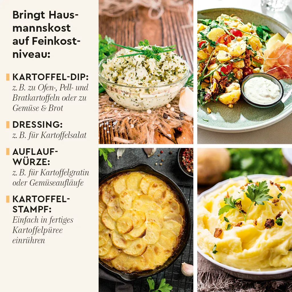 Kartoffelcreme Blend - mit Schnittlauch