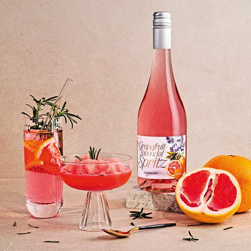 Grapefruit-Lavendel Spritz alkoholfrei 0,75 L