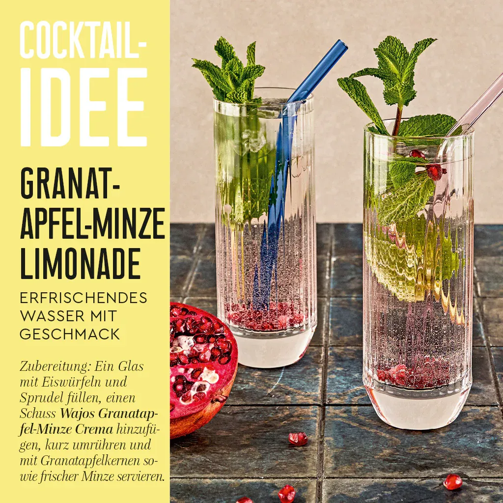 Granatapfel-Minze Crema 250ml – Essigzubereitung (3 % Säure)