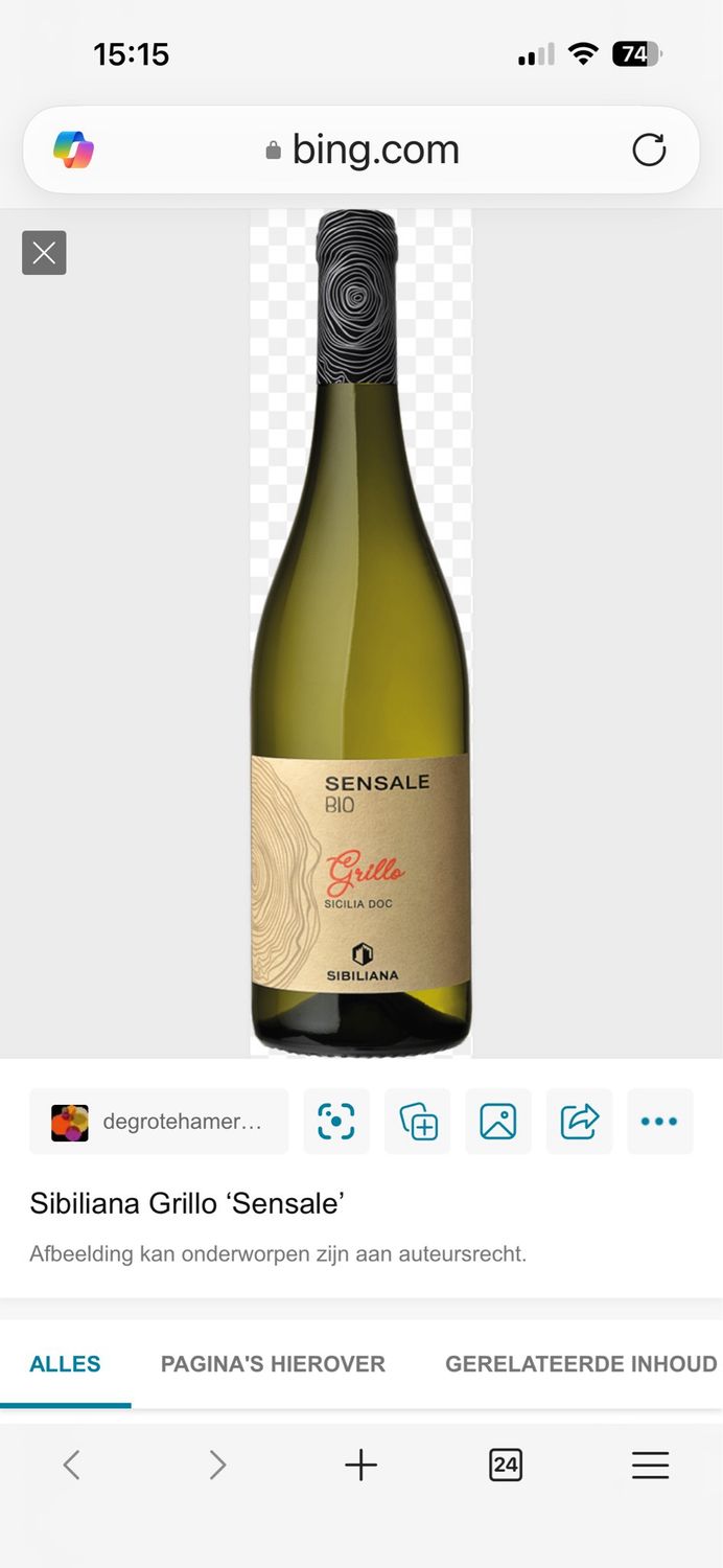 Sibiliano Sensale Grillo Bio Sicilia