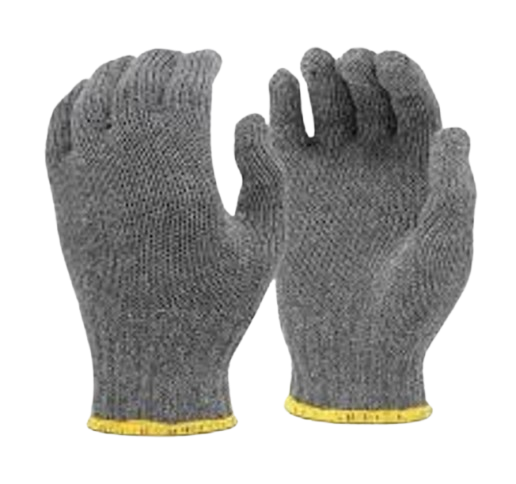 Code: 27775 - 7 Gauge Grey Heavy Weight Knit PolyCotton Blend String Knit General Purpose Glove Code: 27775 - 7 Gauge Grey Heavy Weight Knit PolyCotton Blend String Knit General Purpose Glove