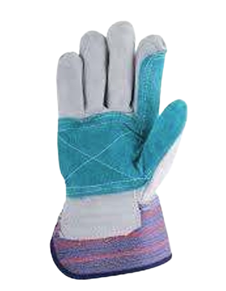 Code: DPLSC - Split Leather Double Palm Fitter’s GloveWith SafetyCuff Code: DPLSC - Split Leather Double Palm Fitter’s GloveWith SafetyCuff