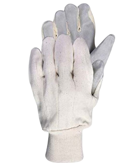 Code: LPCKW - Split Leather Palm Glove With Knit Wrist Code: LPCKW - Split Leather Palm Glove With Knit Wrist