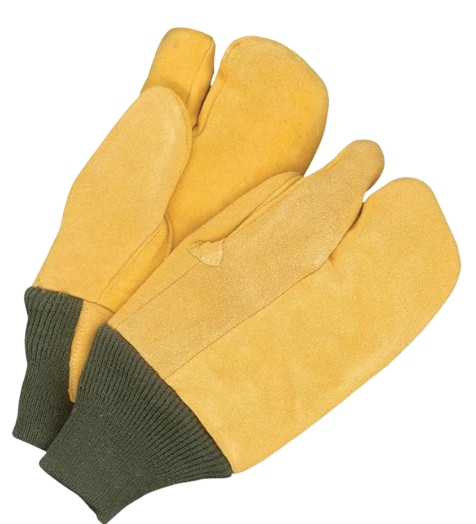 Code: SL1FM-9RH -  Split Leather Right Hand 1-Finger Mitt