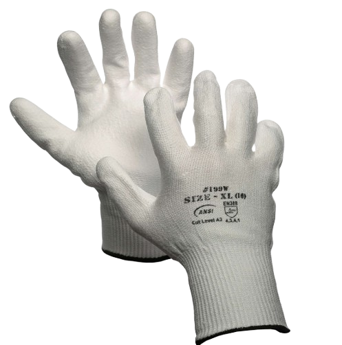 Code: R199W - ANSI A2 HPPE-Nylon PU Coated