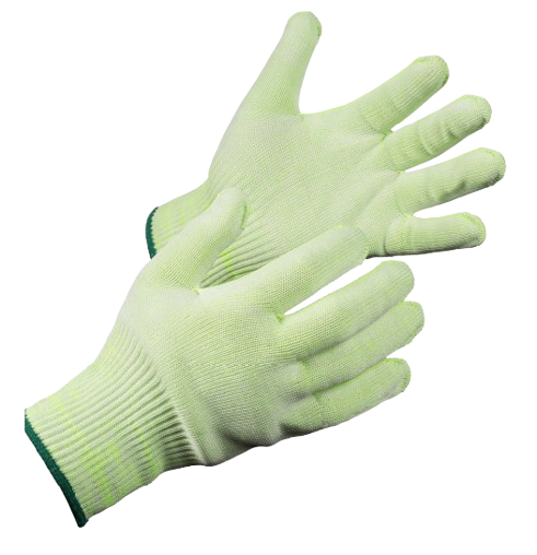 Code: 572 - ANSI Cut Level A6 HPPE-Stainless Steel 13 Gauge Knit Glove