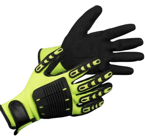 Code: 28400 - ANSI Cut Level A5 Sandy Nitrile Metacarpal Protection Glove