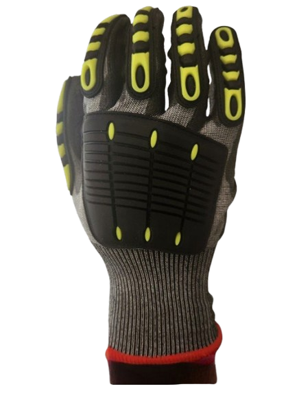 Code: A4DPM - ANSI Cut Level A4 Dexterity Knit Polyurethane Coated Metacarpal Protection Glove