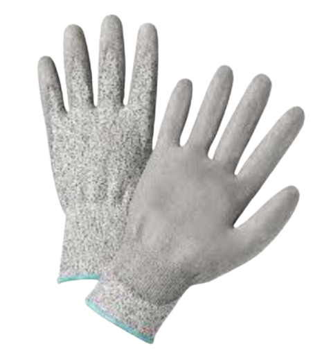 Code: A2EPU - ANSI Cut Level A2 HPPE-Nylon Polyurethane Coated Glove