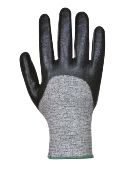Code: AG34N - ANSI Cut Level A6 ¾ Nitrile Coated Glove