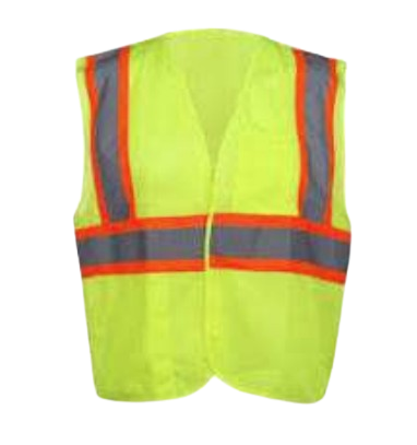 Code: IWDOT - High Visibility ANSI/ISEA Class 2 Safety Vest with 2 Tone Retro-Reflective Stripes, Adjustable Velcro Front Code: IWDOT - High Visibility ANSI/ISEA Class 2 Safety Vest with 2 Tone Retro-Reflective Stripes, Adjustable Velcro Front