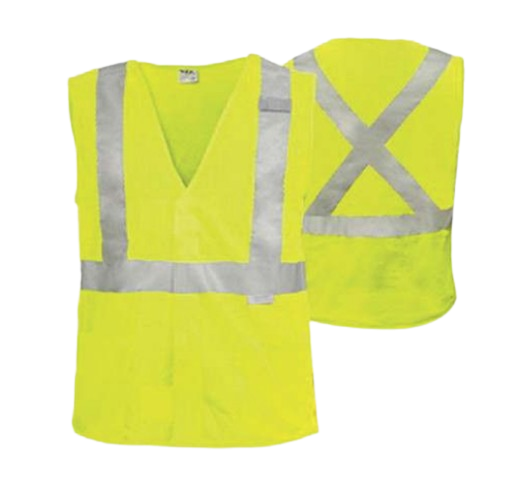 Code: CSY5P - High Visibility 5 Point Tear Away Safety Vest ANSI/ISEA Class 2 CSA Retro-Reflective Stripes Code: CSY5P - High Visibility 5 Point Tear Away Safety Vest ANSI/ISEA Class 2 CSA Retro-Reflective Stripes