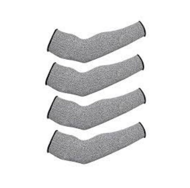 Code: A7TST - ANSI Cut Level A7 HPPE-Stainless Steel Knit Sleeve