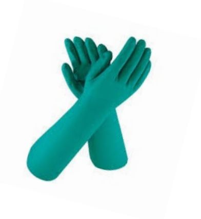 Code: UL22N - Unlined 22 Mil18” Nitrile Gauntlet Glove