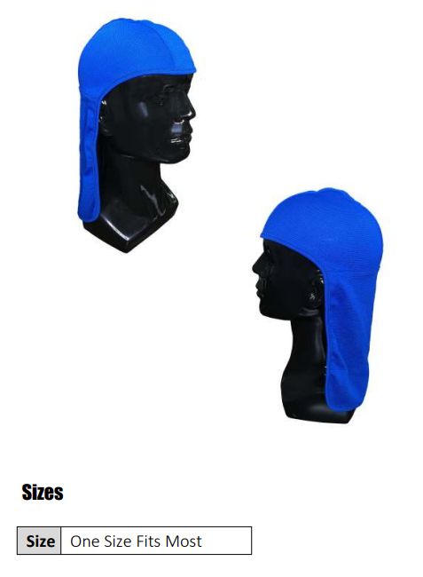 Code: ICCDH-BL - Cooling Drape Hat