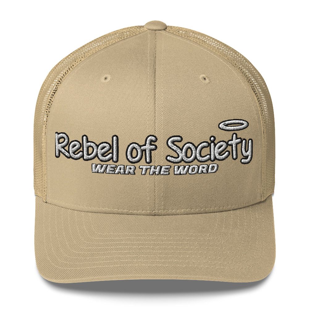 Rebel of Society-Trucker Cap