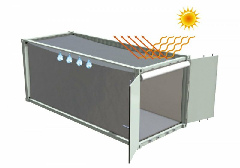 Cargotherm thermal insulating kit for containers
