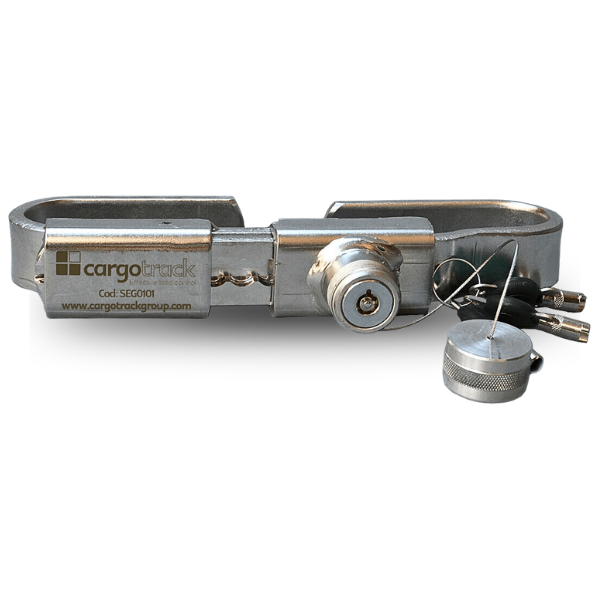Security lock for truck espagnolette type