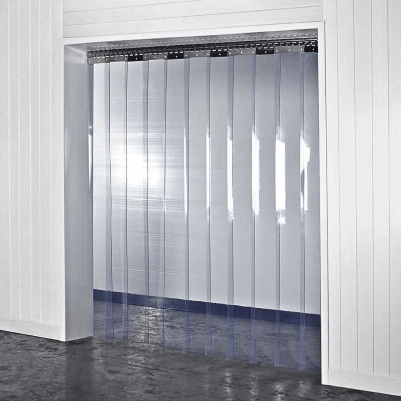 Custom slatted curtain