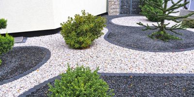 Landscaping with Decorative Rock &amp; Gravel